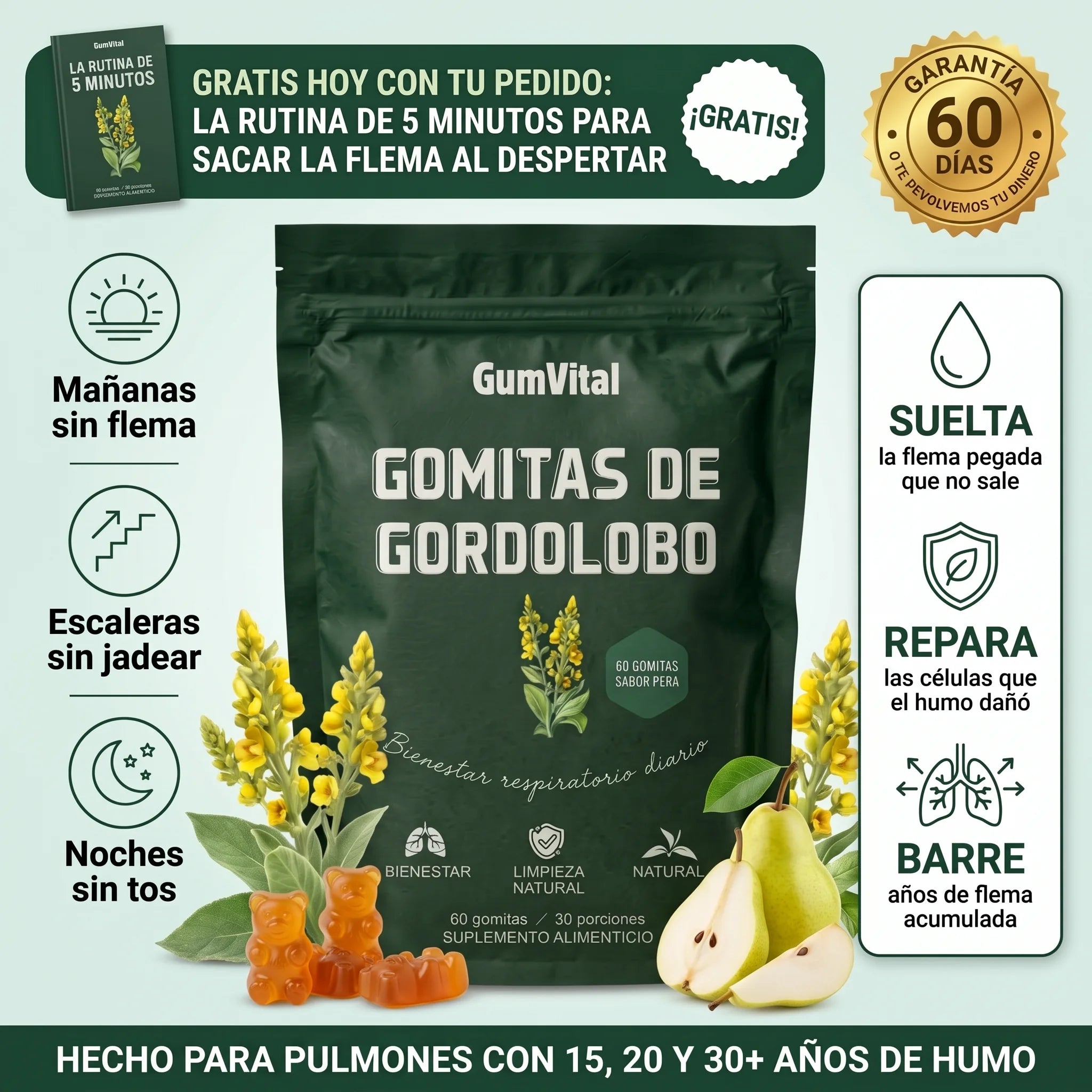 GumVital | Gomitas de Gordolobo